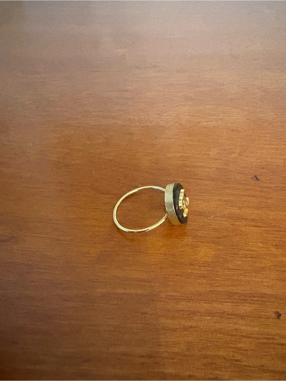 Chanel Button Ring